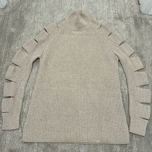 Zoe Jordan cut out sleeve sweater